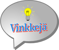 Vinkkejä
